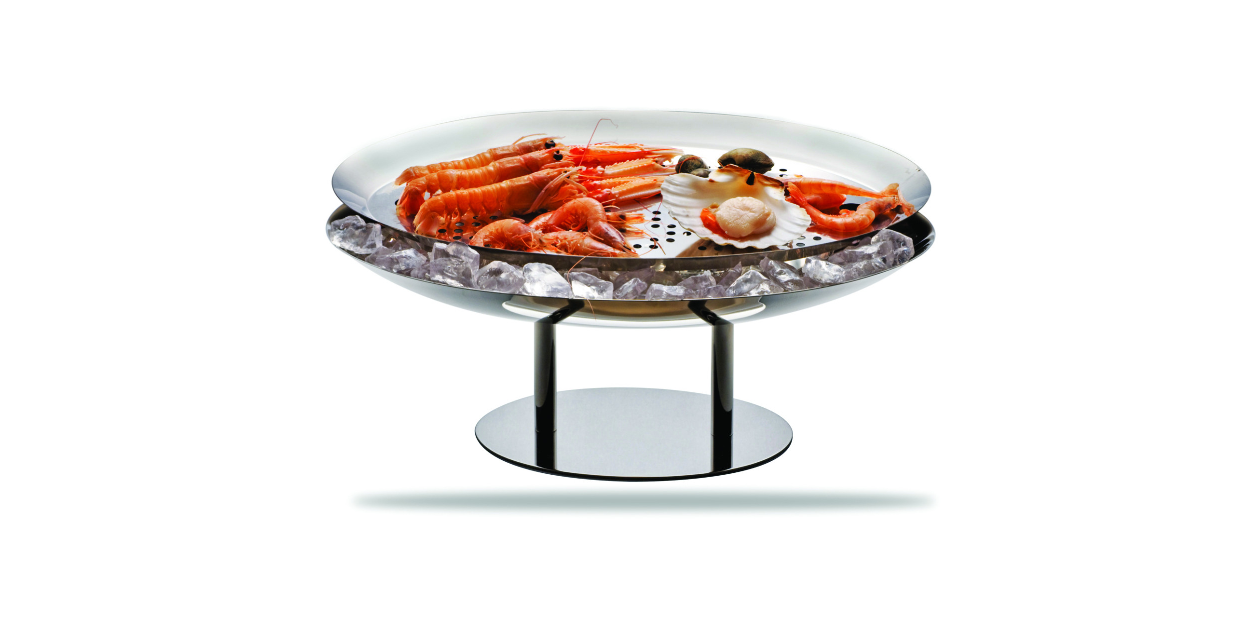 Marinated Fish Holder Oval Bretone Ice Serving Trays Serveware