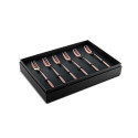 6 Cake Forks Linea Bronzo
