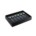 6 Coffee Spoons Linea Rainbow