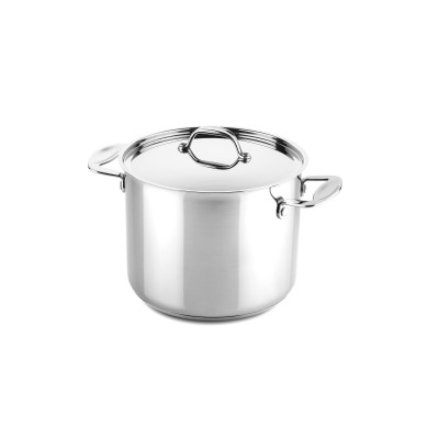 Deep pot 22 cm Glamour Stone Stainless Steel