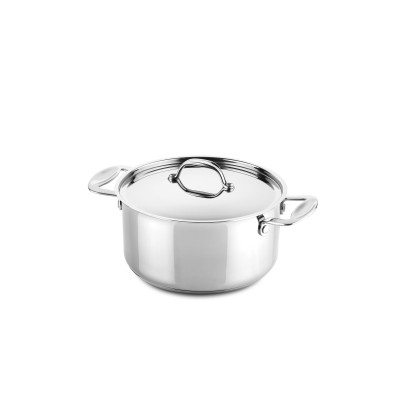 Casserole 2 handles 20 cm Glamour Stone Stainless Steel