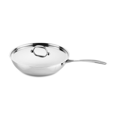 Wok 28 cm Glamour Stone Stainless Steel