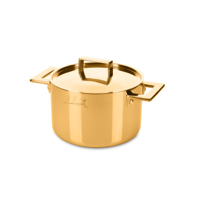Deep pot 'Attiva' gold
