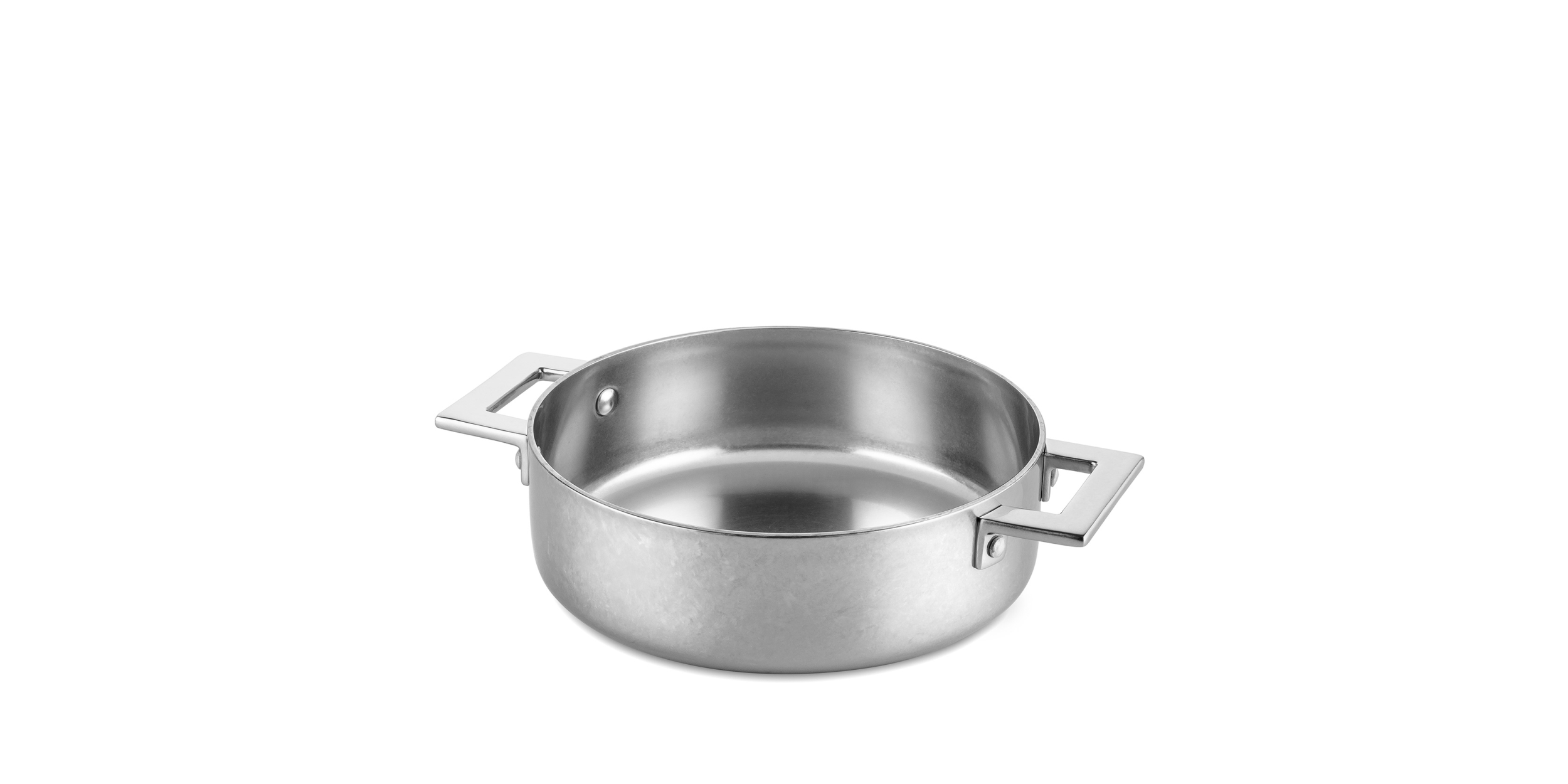 Frying pan two handles 'Attiva' vintage Vintage Flatware