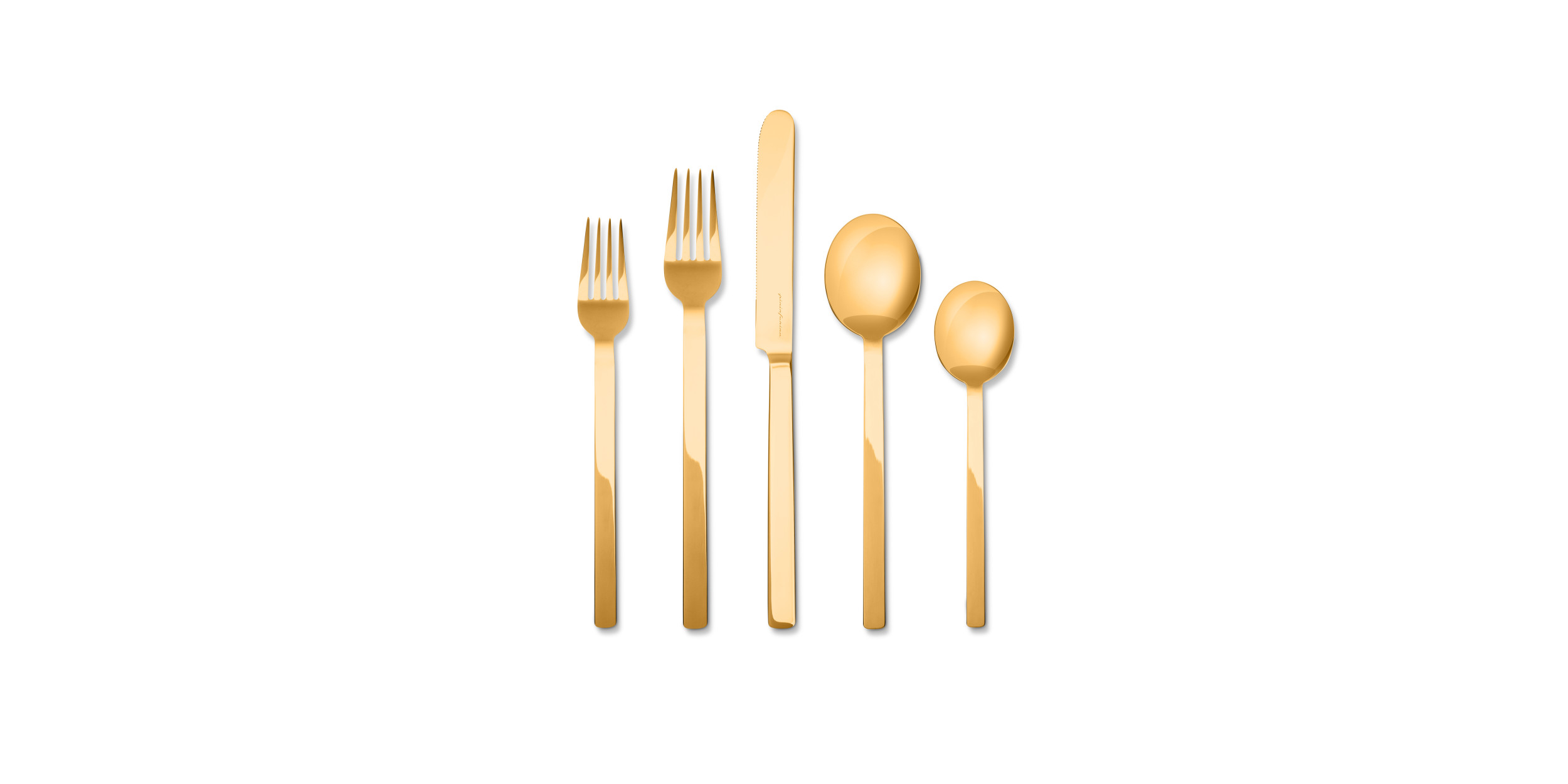 005 - Cutlery set 5pcs Stile Oro 005 - Cutlery set 5pcs Stile Oro