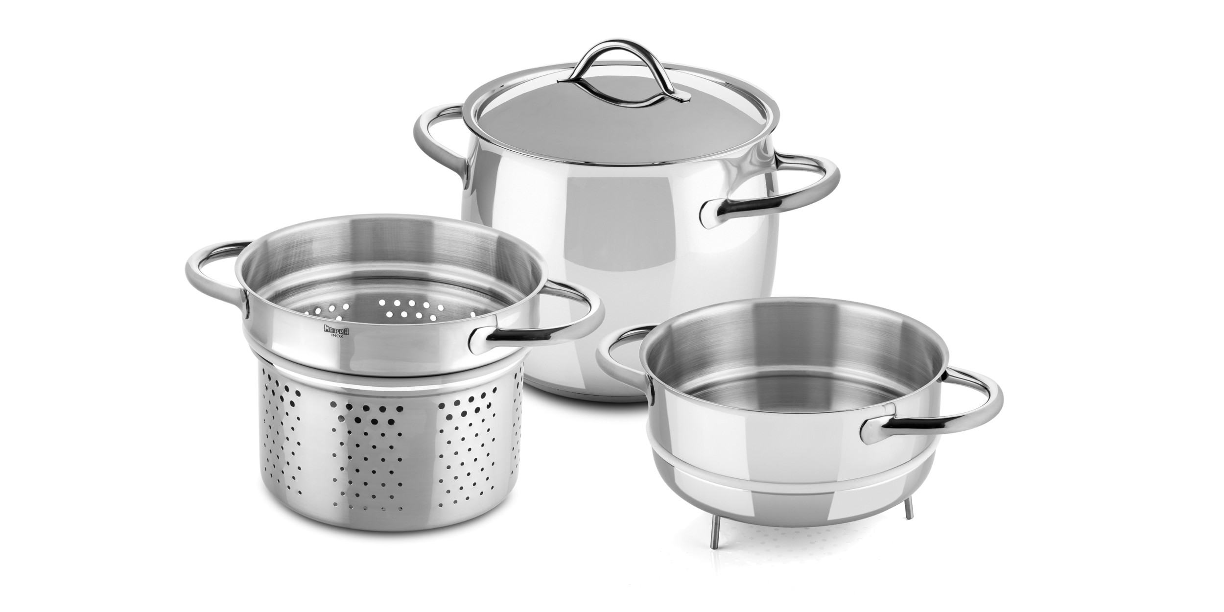 Steamer store insert pans