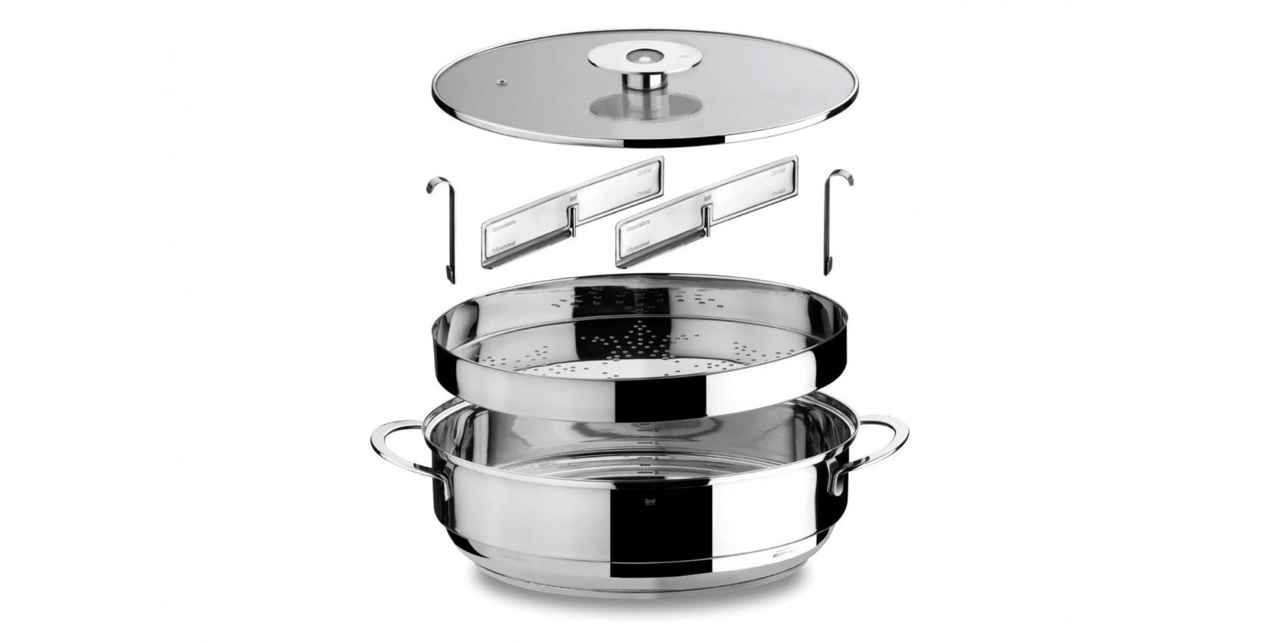 Oval Deep Casserole 40 cm  Stainless Steel