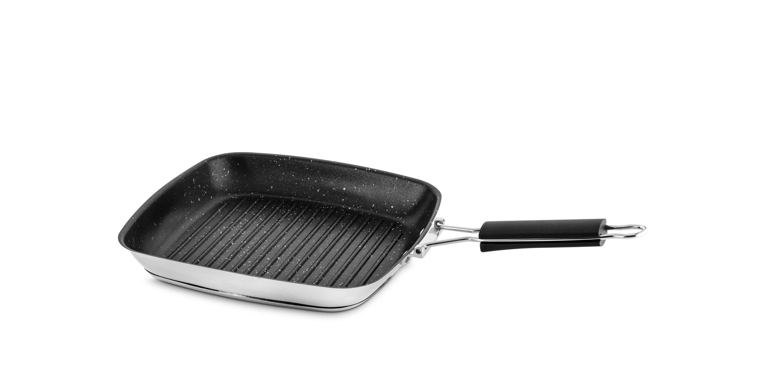 Grill pan 28 cm Glamour Stone Black - Glamour Stone - Cookware