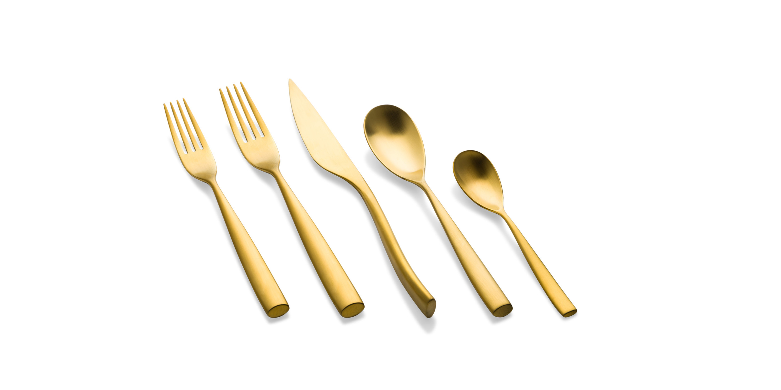 4 pcs set Arte Cutlery - Ice - Oro