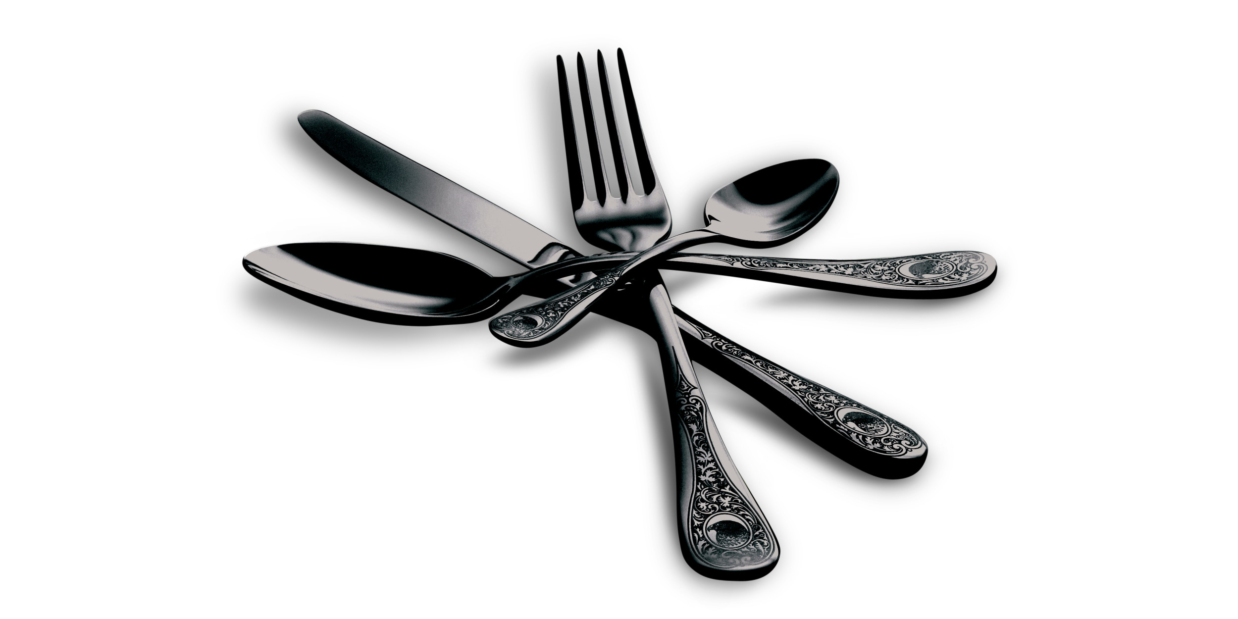 5 pcs set Diana Black Gold