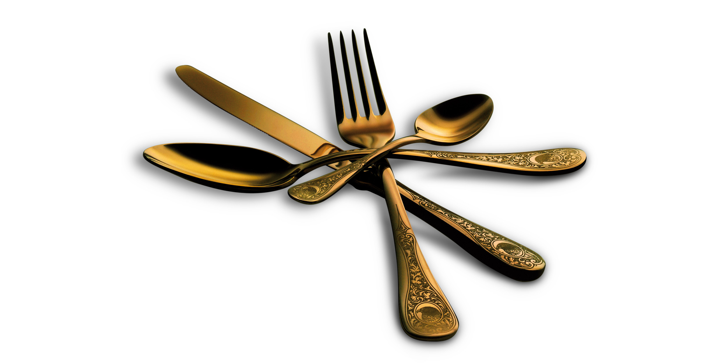 4 pcs set Diana Gold