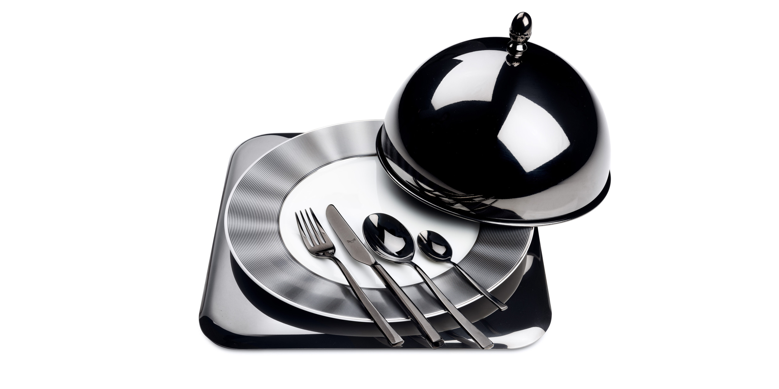 Place Setting Oro Nero 4 pcs