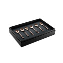 6 Moka Spoons Linea Bronzo