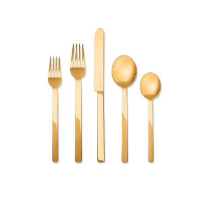 005 - Cutlery set 5pcs Stile Oro