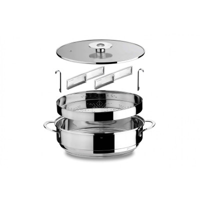 Oval Deep Casserole 40 cm  Stainless Steel