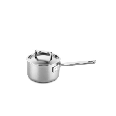 Casserole one handle 'Attiva' pewter