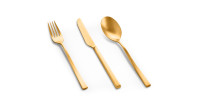 04 Dessert spoon + 05 Dessert fork + 06 Dessert knife