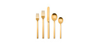 005 - Cutlery set 5pcs Stile Ice Oro