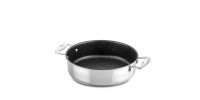Frying pan 2 handles 26 cm Glamour Stone Stainless Steel