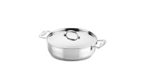 Frying pan 2 handles 26 cm Glamour Stone Stainless Steel