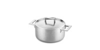 Casserole two handles 'Attiva' pewter